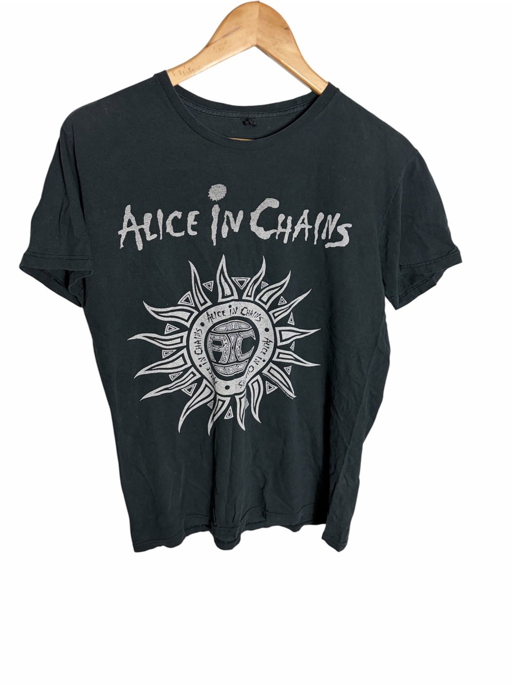 Alice In Chains black band graphic unisex T shirt